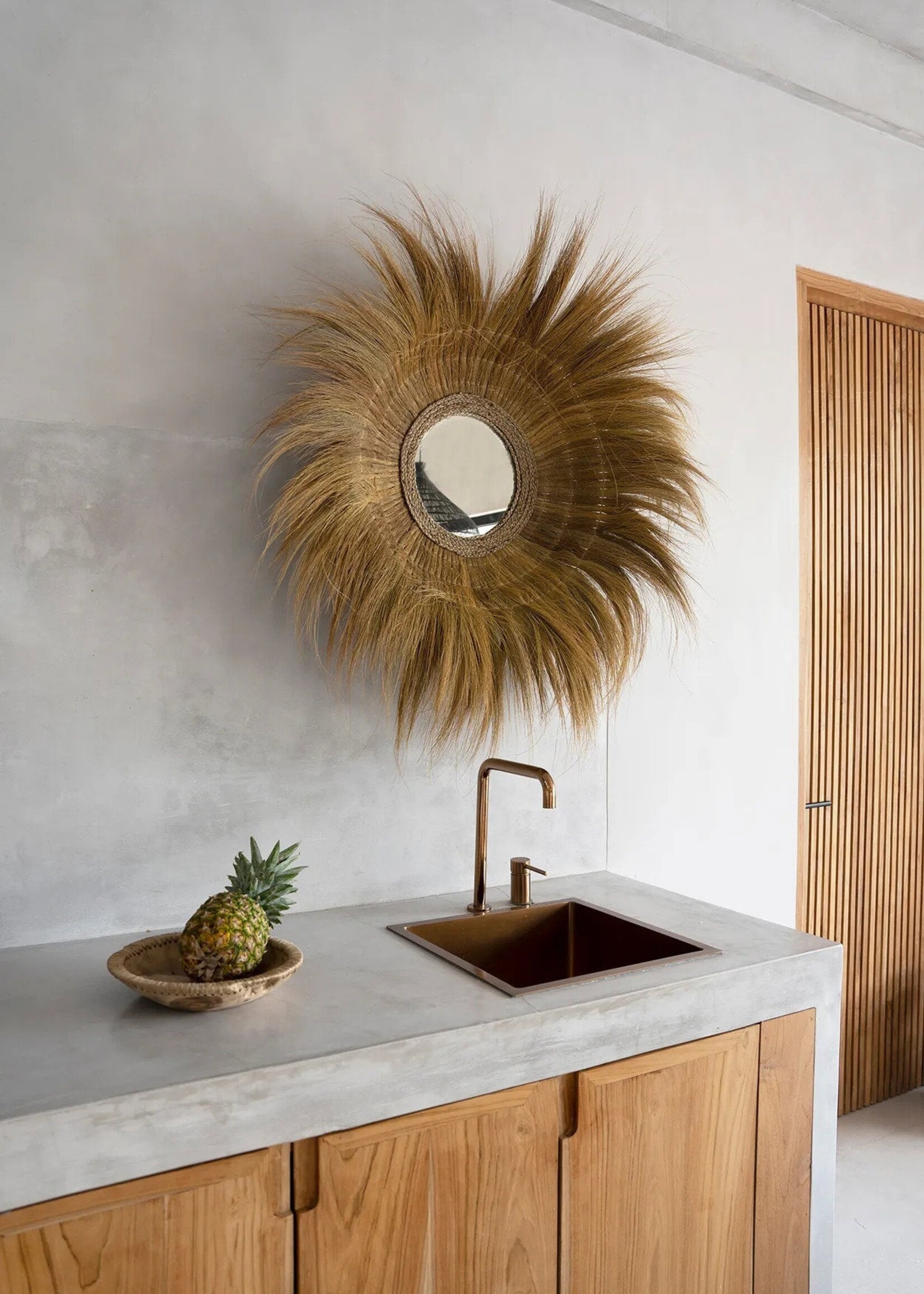 Bazar Bizar Antwerp The Sunken Forest Mirror - Natural