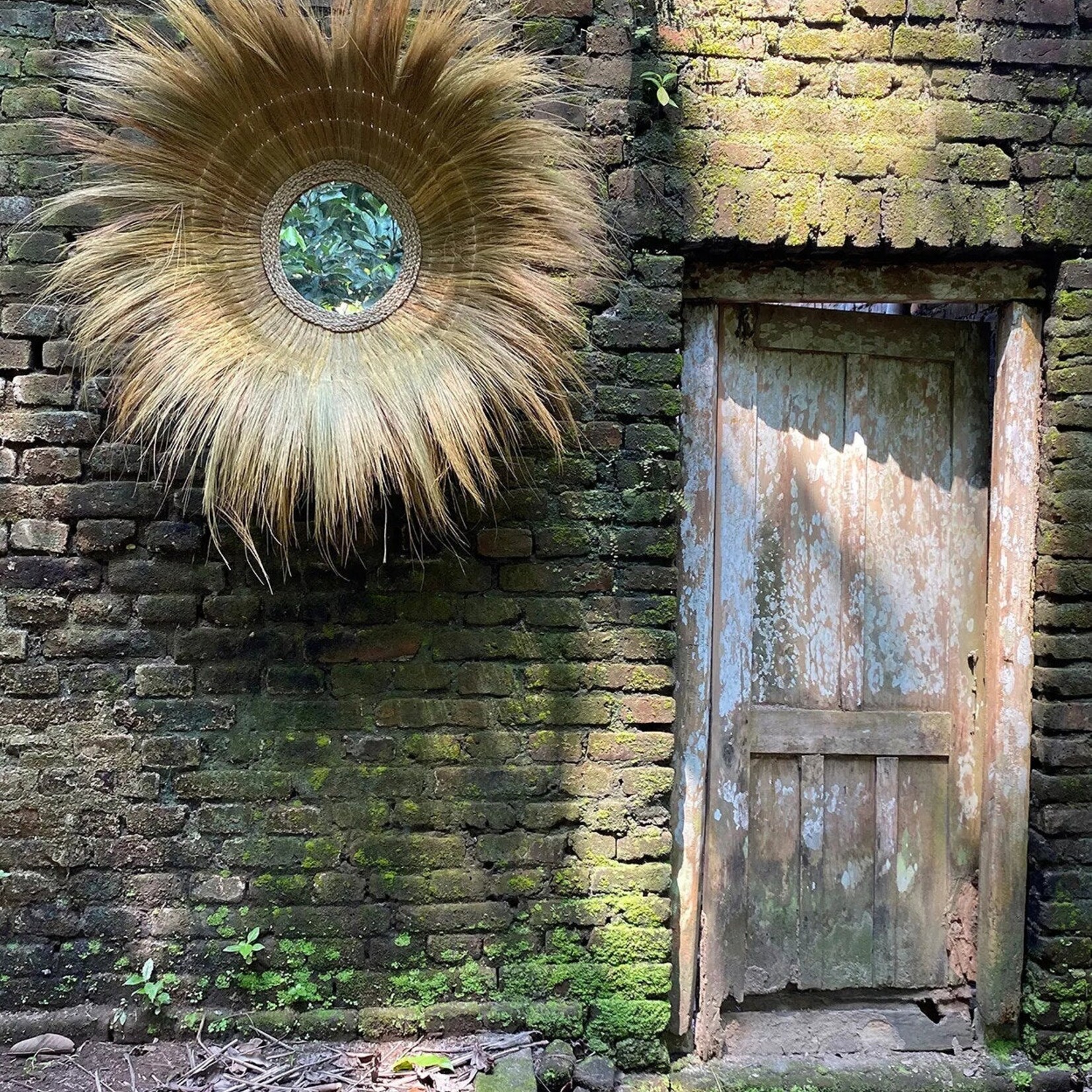 Bazar Bizar Antwerp The Sunken Forest Mirror - Natural