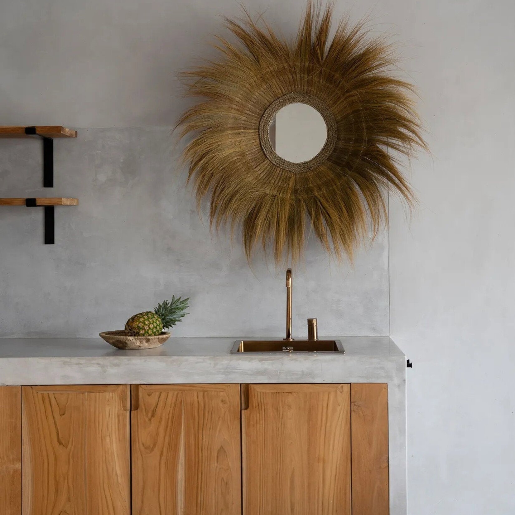 Bazar Bizar Antwerp The Sunken Forest Mirror - Natural