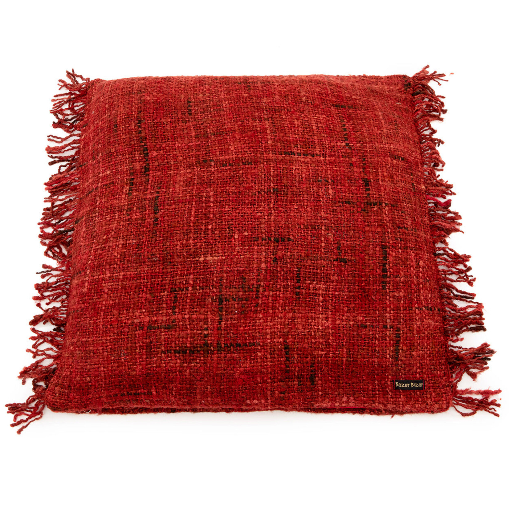 Bazar Bizar Antwerp The Oh My Gee Cushion Cover - Cherry Red - 60x60
