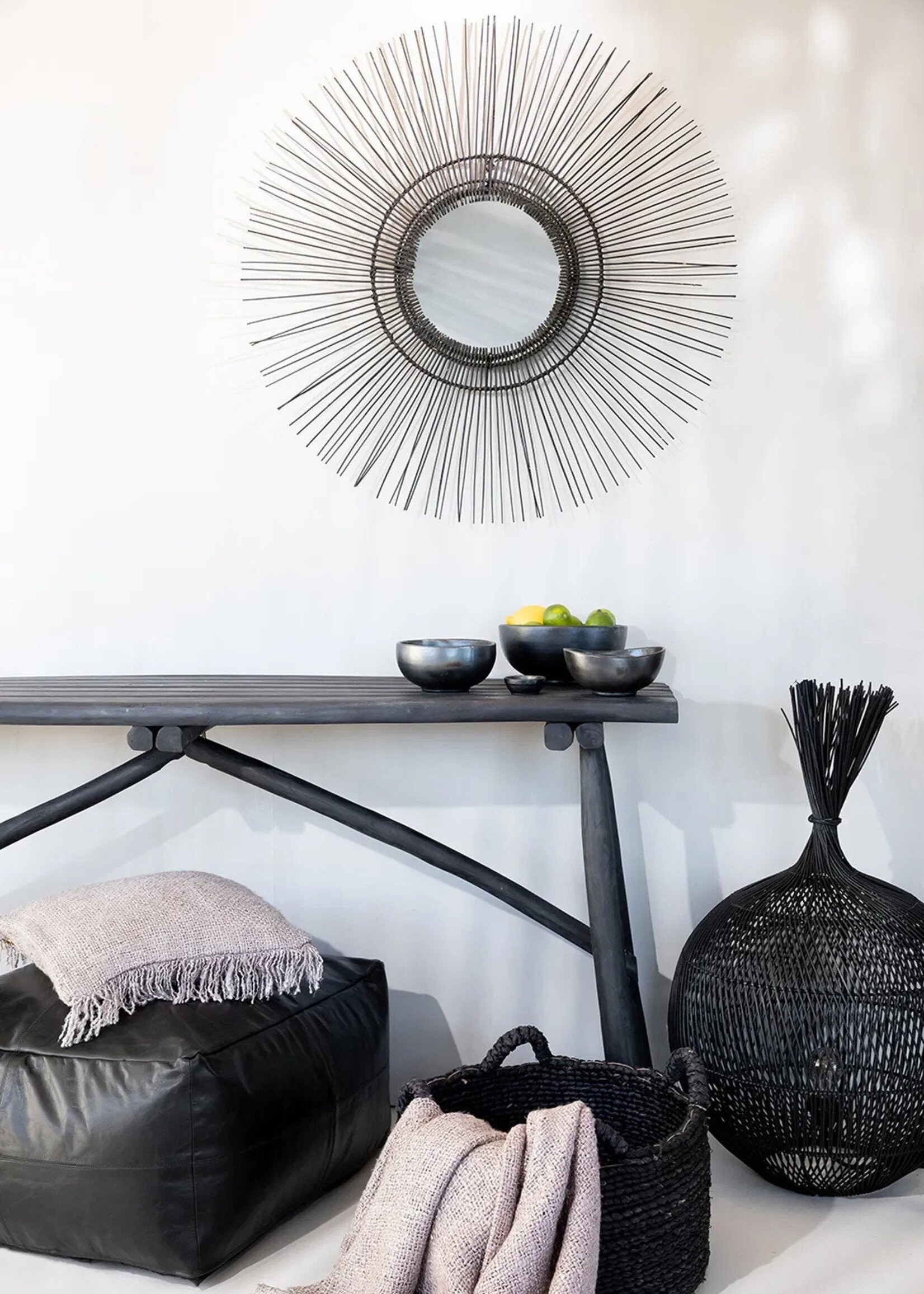 Bazar Bizar Antwerp The Tropical Mirror - Black - L