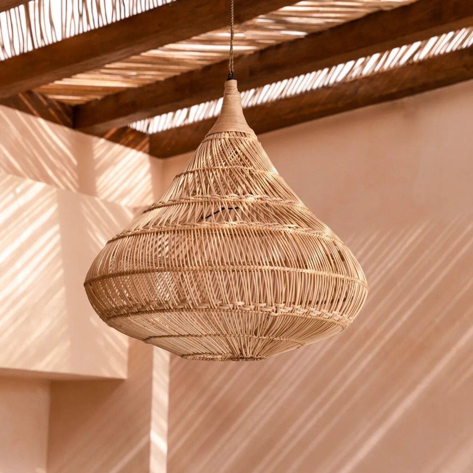 Bazar Bizar Antwerp The Drop Pendant - Natural - XL
