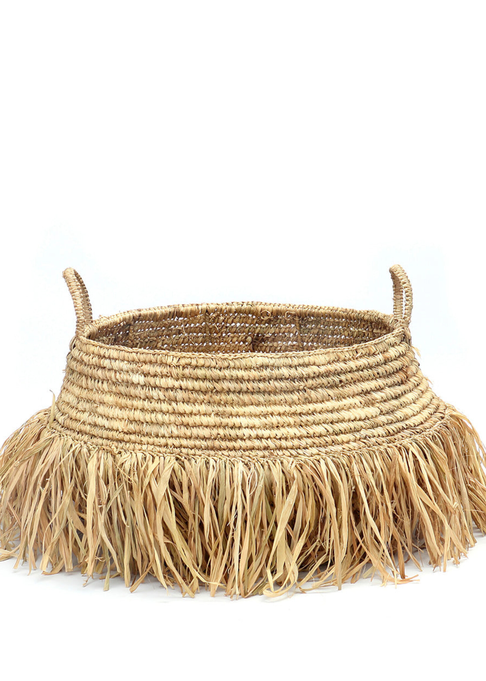 Bazar Bizar Antwerp The Raffia Deluxe Baskets - Natural - Large