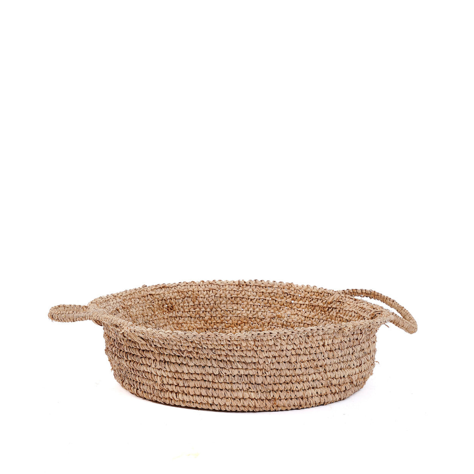 Bazar Bizar Antwerp The Raffia Basket Trays - Natural - L