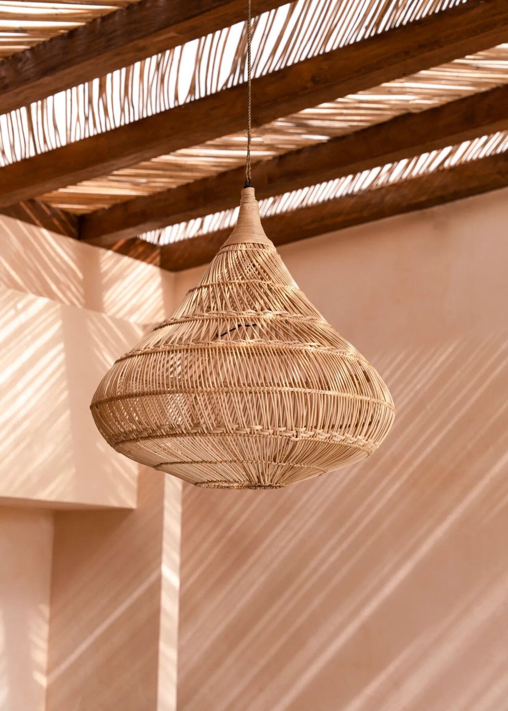 Bazar Bizar Antwerp The Drop Pendant - Natural - XL