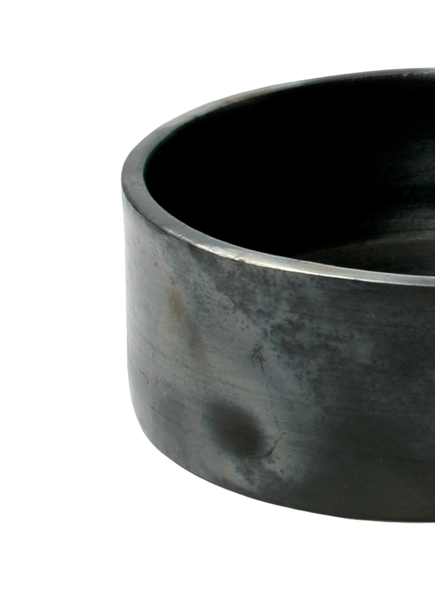 Bazar Bizar Antwerp The Burned Cylinder Dish - Black - L