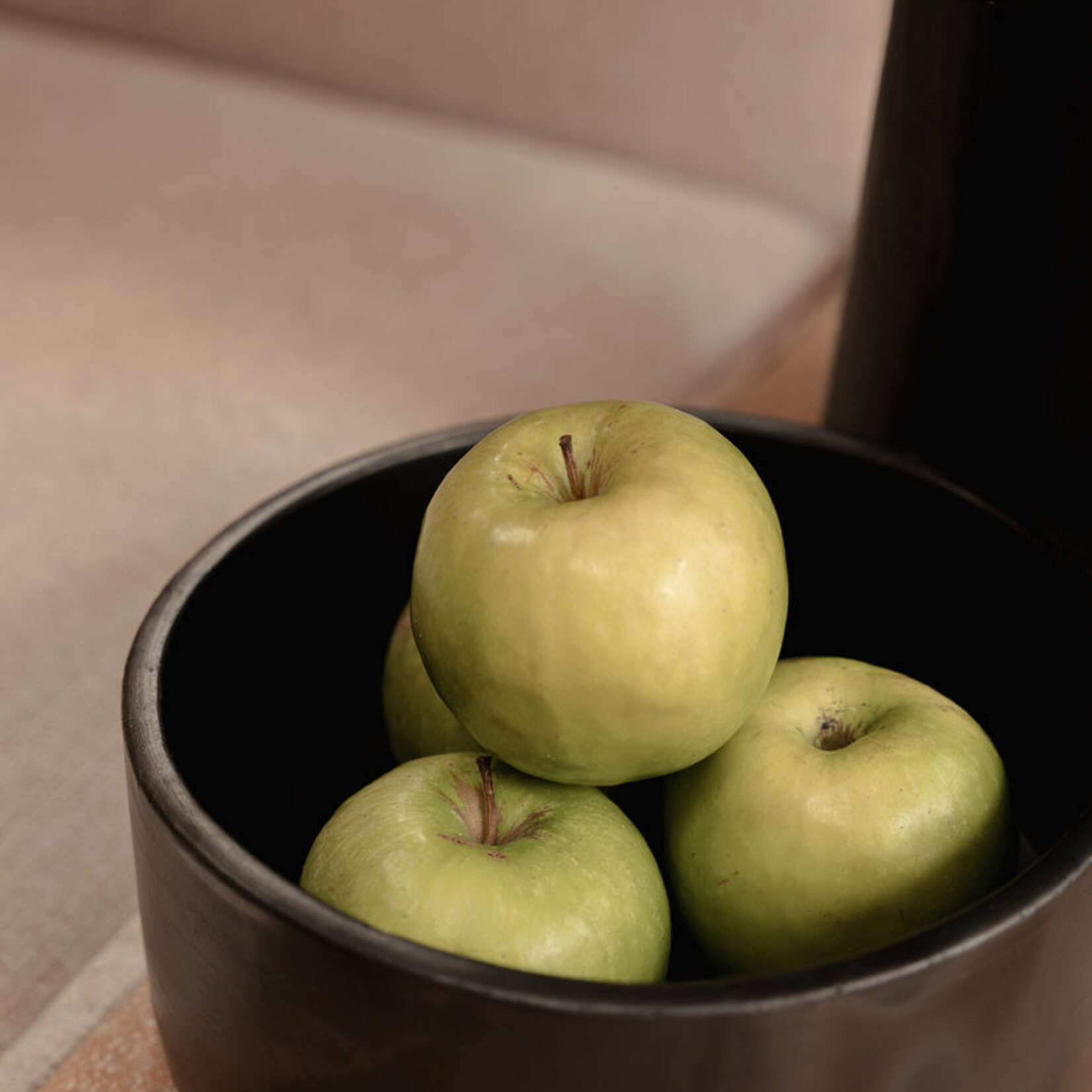 Bazar Bizar Antwerp The Burned Cylinder Dish - Black - L