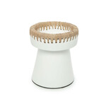 Bazar Bizar Antwerp The Pretty Candle Holder - White Natural - M
