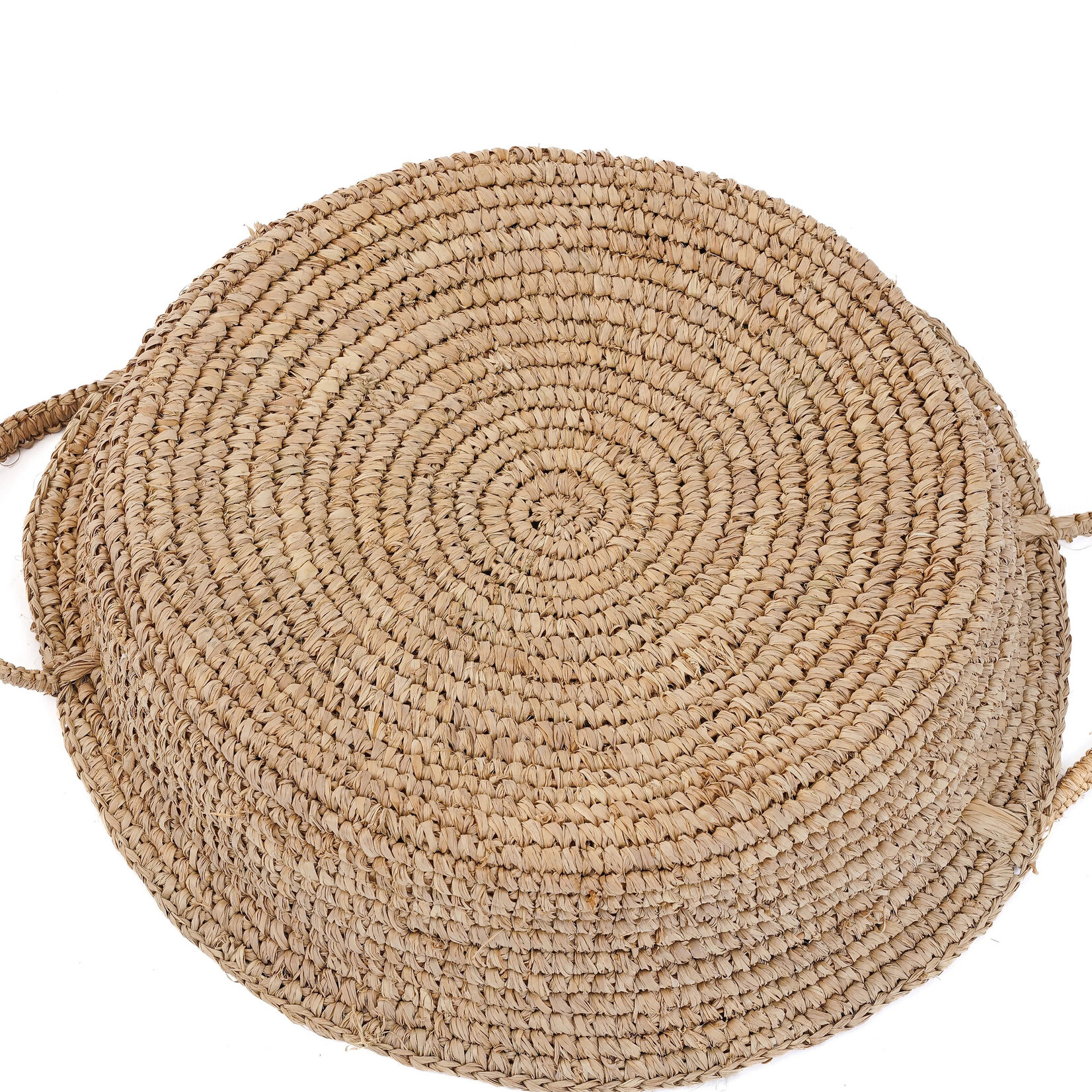 Bazar Bizar Antwerp The Raffia Basket Trays - Natural - L