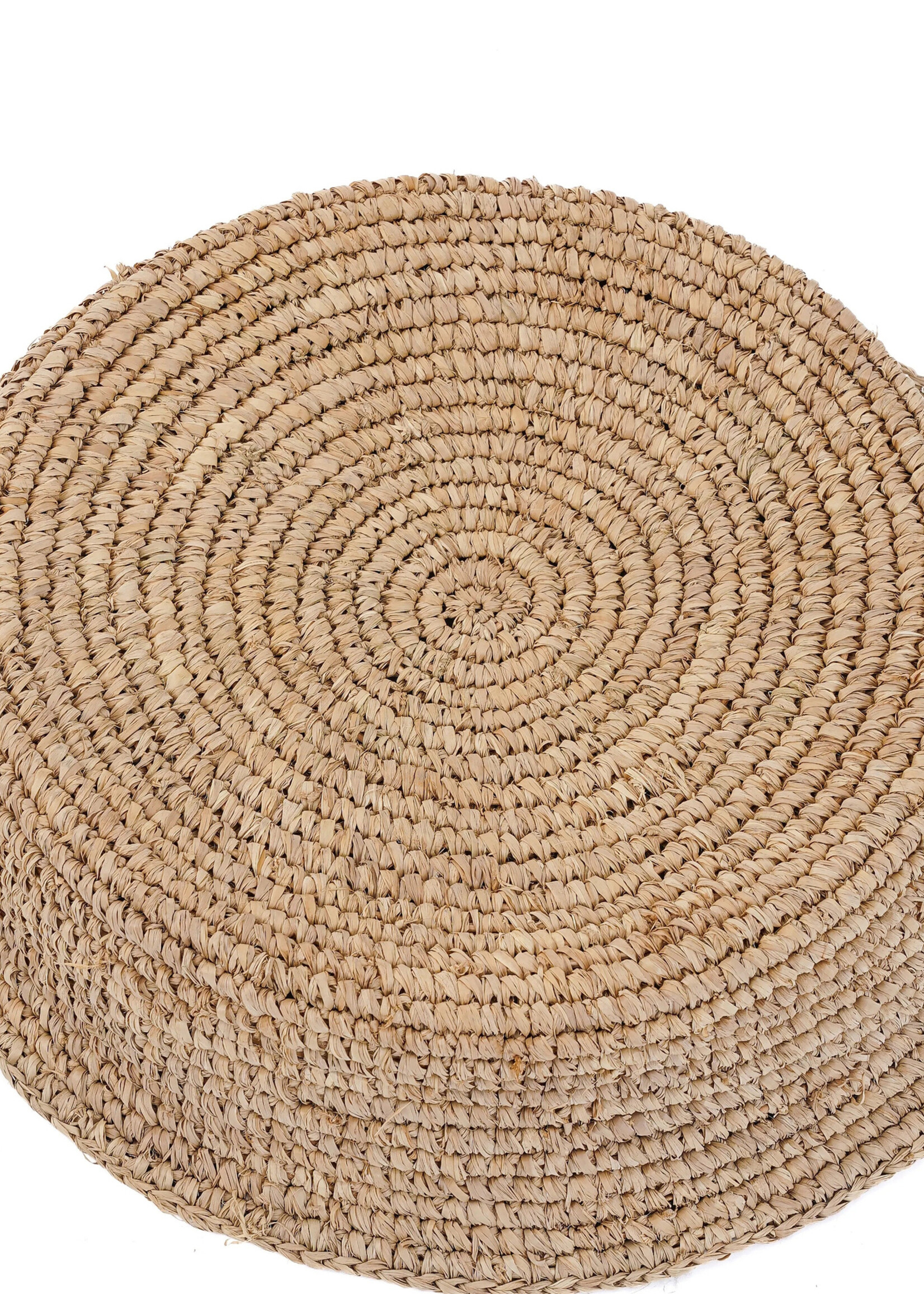 Bazar Bizar Antwerp The Raffia Basket Trays - Natural - L