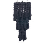 Bazar Bizar Antwerp The Nomad Cotton Chandelier - Black - XL