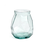 Bazar Bizar Antwerp The Wide Origami Vase - Blue