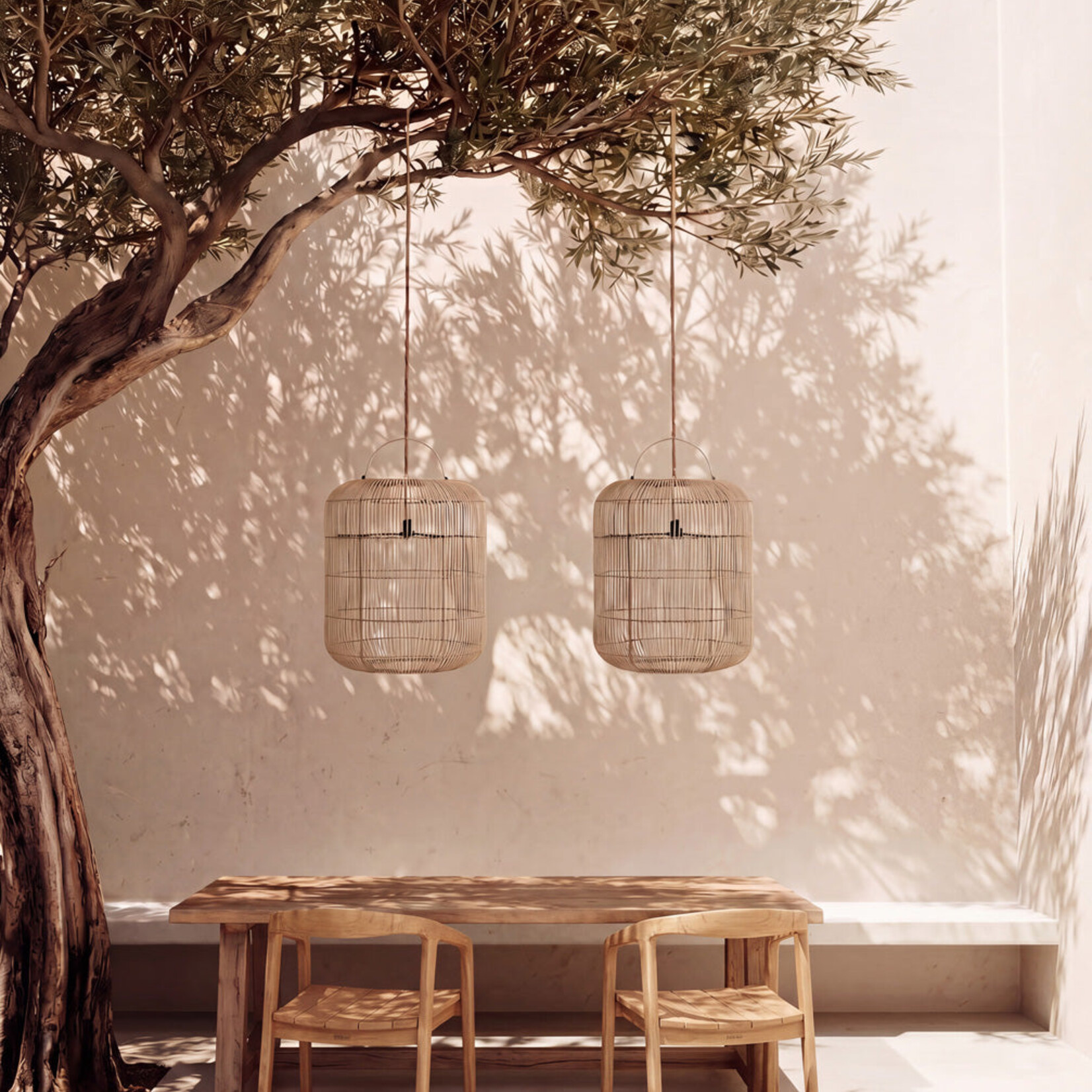 Bazar Bizar Antwerp The Bozelo Pendant - Natural - M