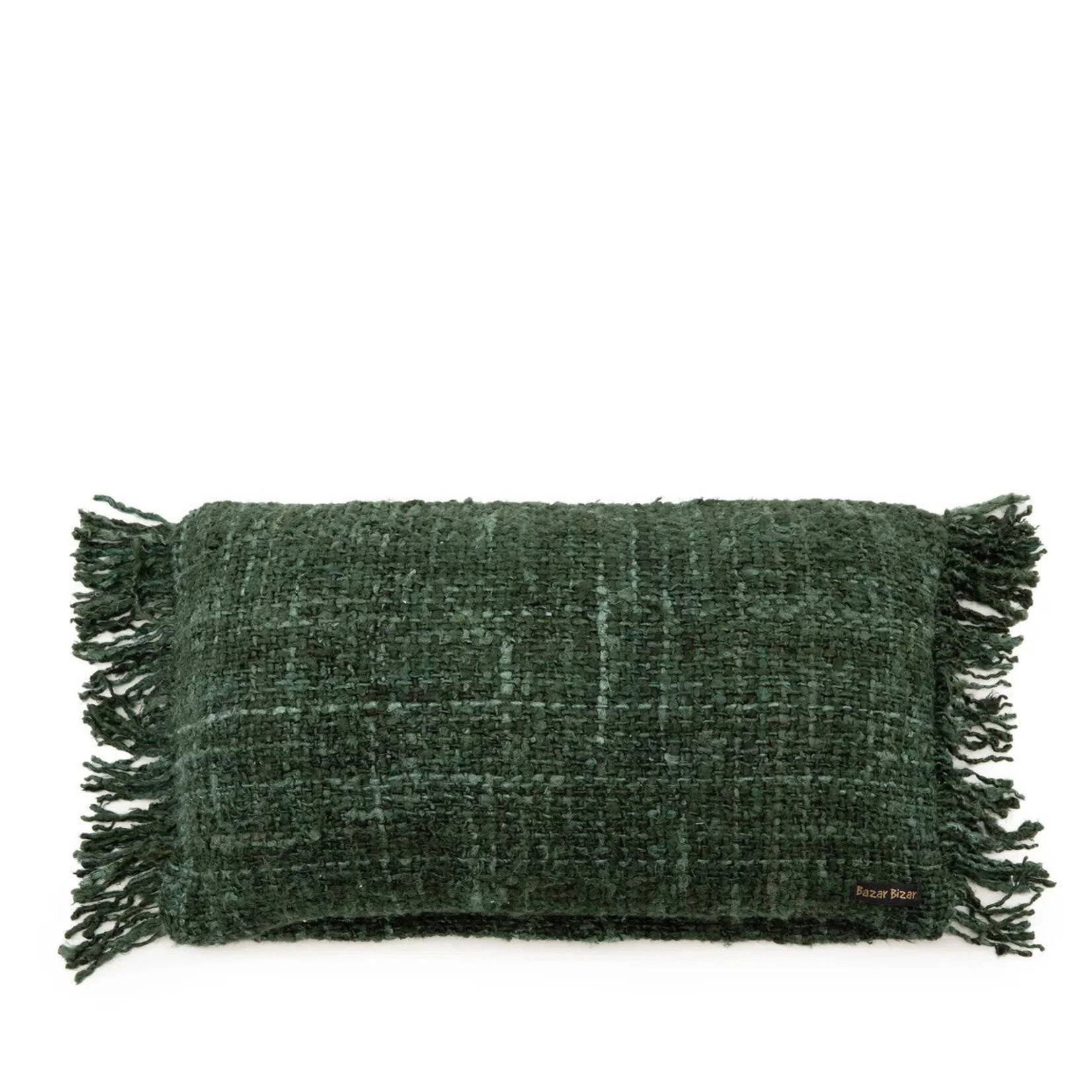 Bazar Bizar Antwerp The Oh My Gee Cushion Cover - Forest Green - 30x50