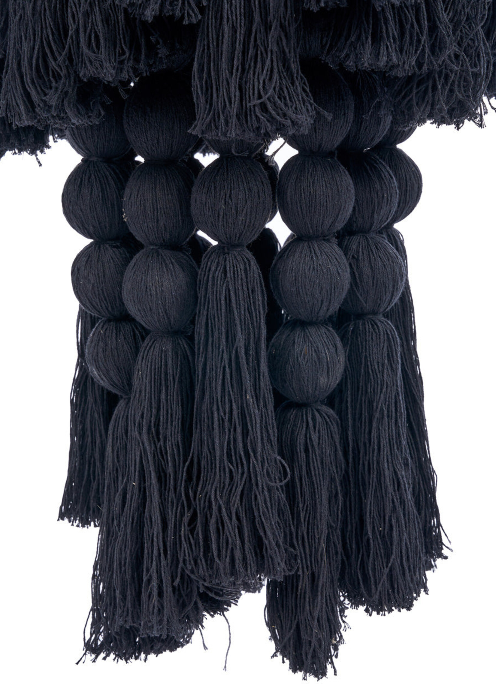 Bazar Bizar Antwerp The Nomad Cotton Chandelier - Black - XL