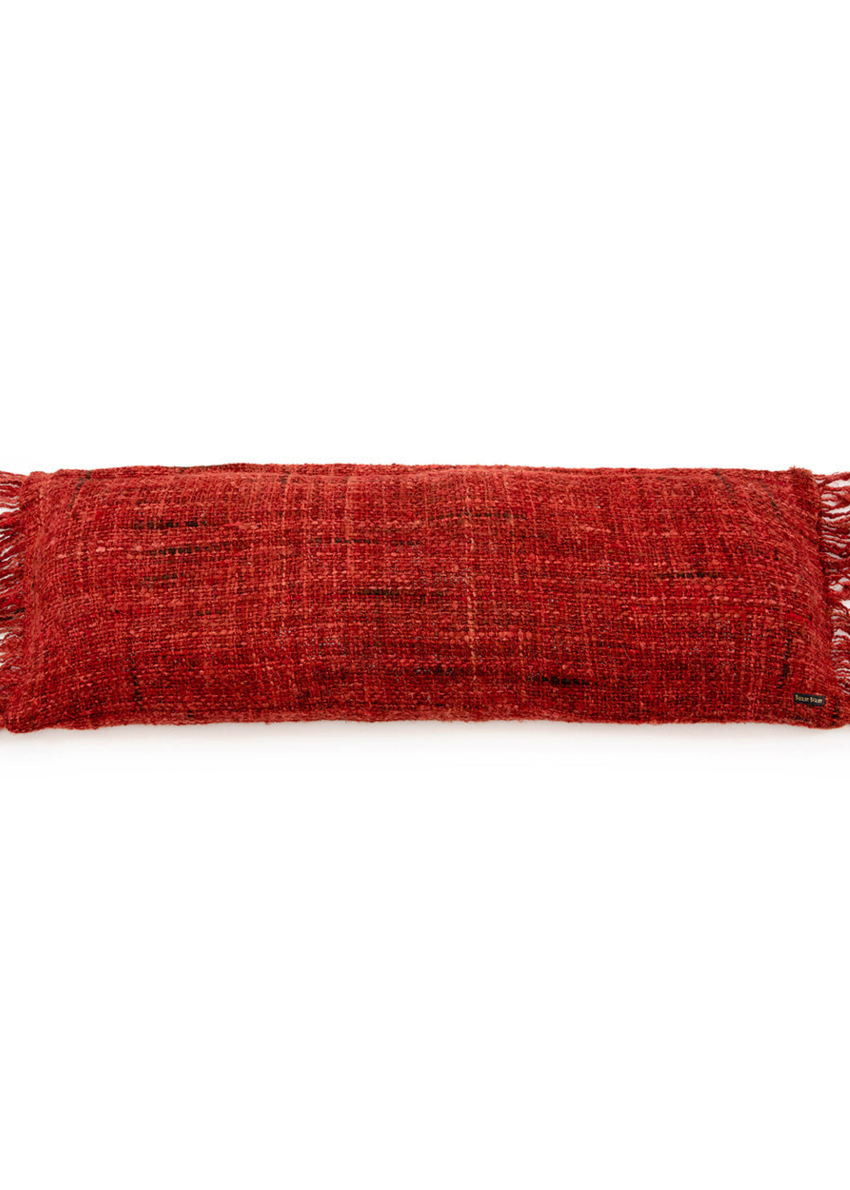 Bazar Bizar Antwerp The Oh My Gee Cushion Cover - Cherry Red - 35x100