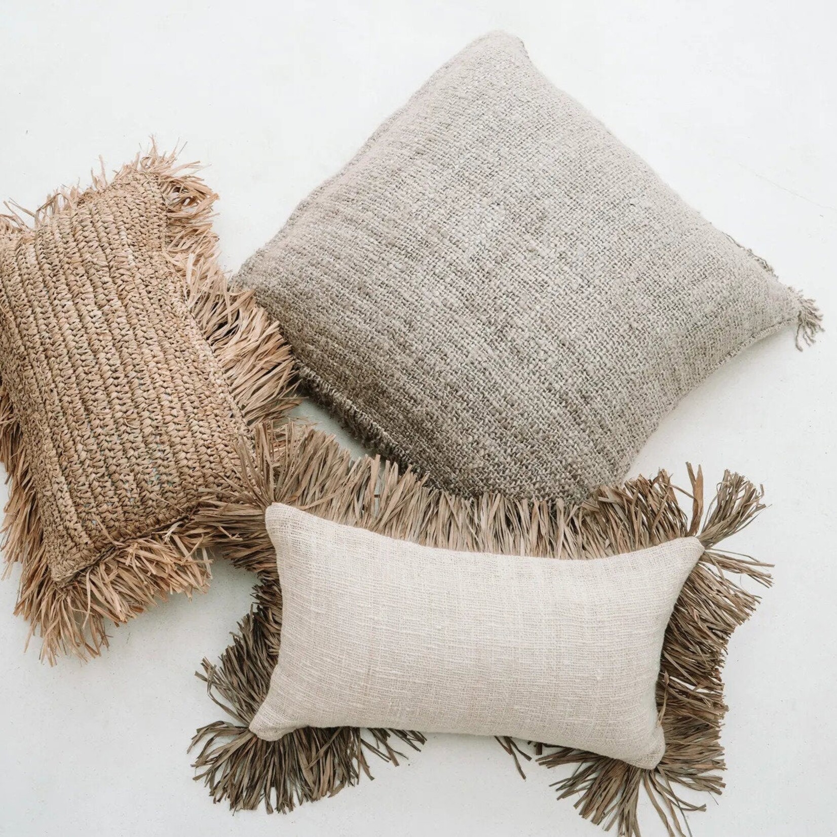 Bazar Bizar Antwerp The Oh My Gee Cushion Cover - Beige - 40x40