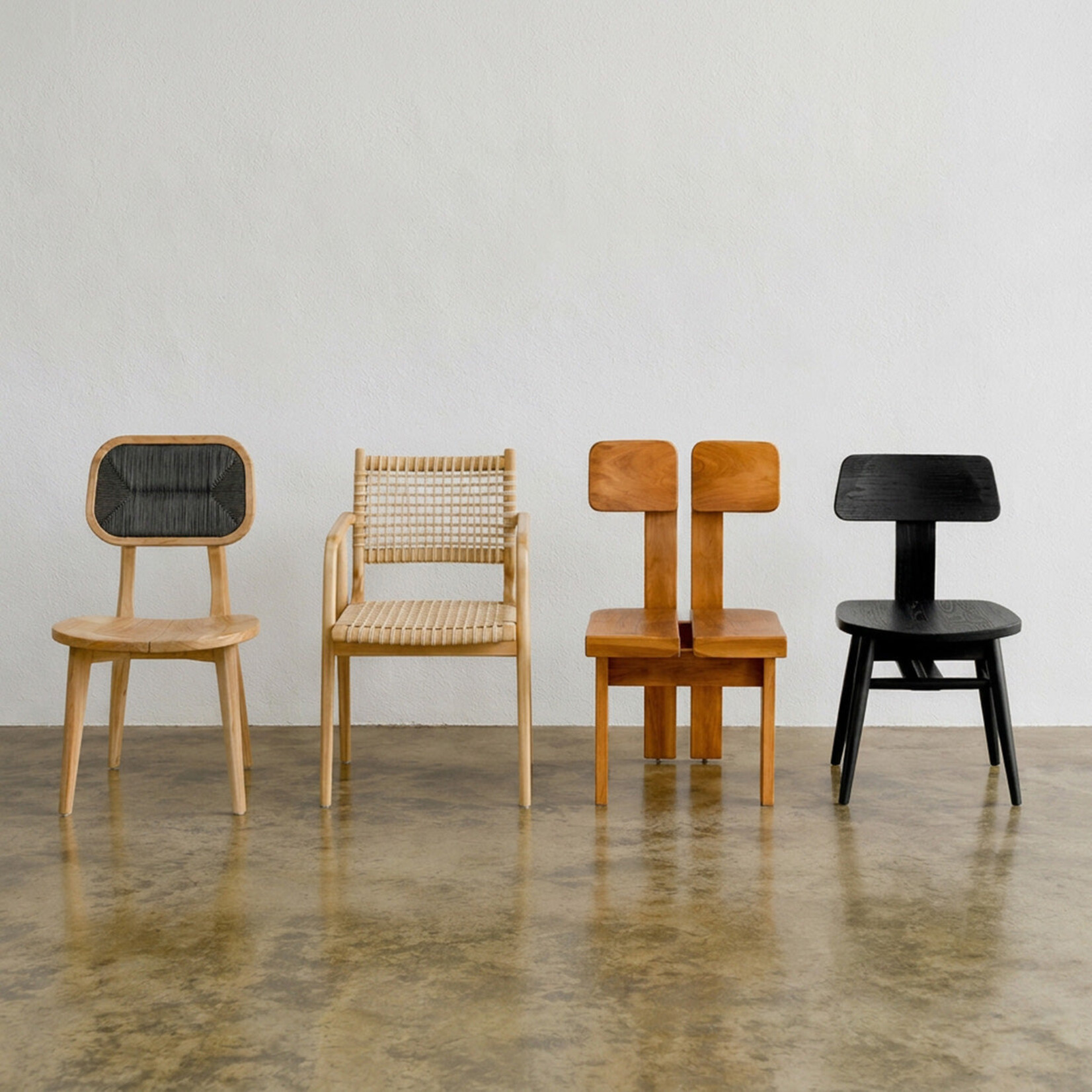 Bazar Bizar Antwerp The Sama Sama Dining Chair - Natural