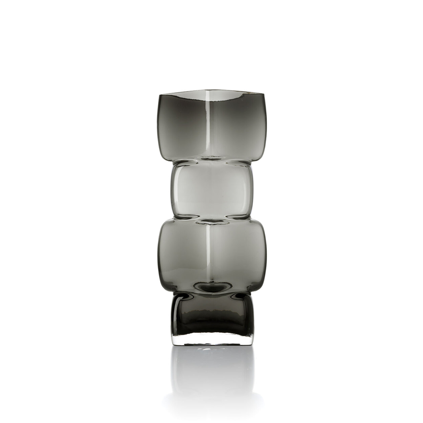 Bazar Bizar Antwerp The Cubes Vase - Dark Grey - L