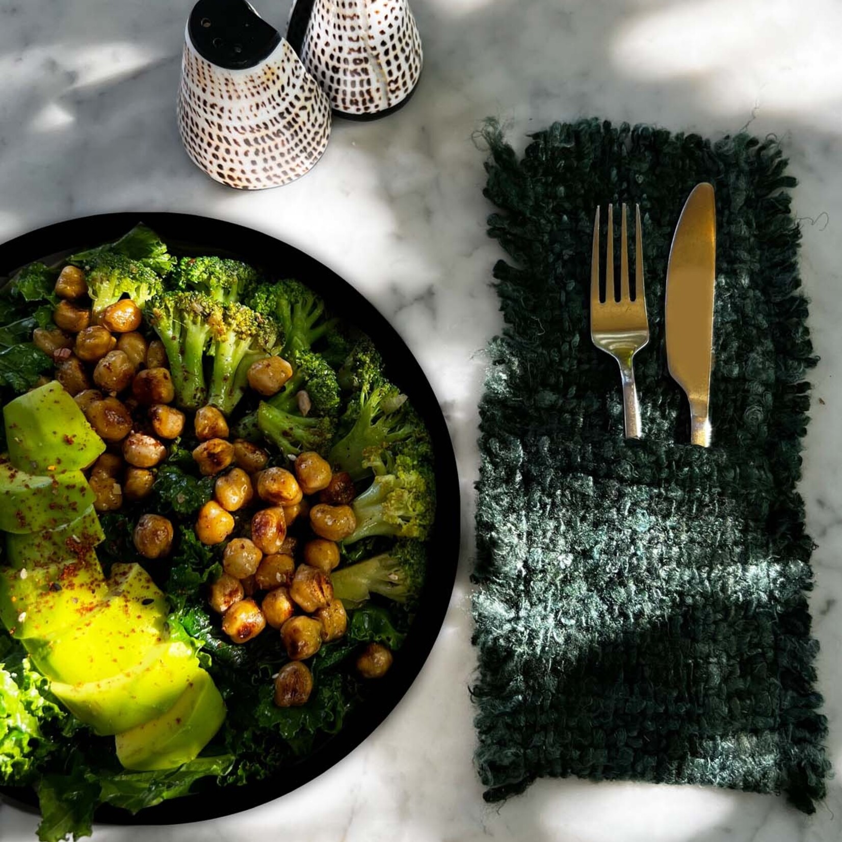 Bazar Bizar Antwerp The Oh My Gee Cutlery Holder - Forest Green