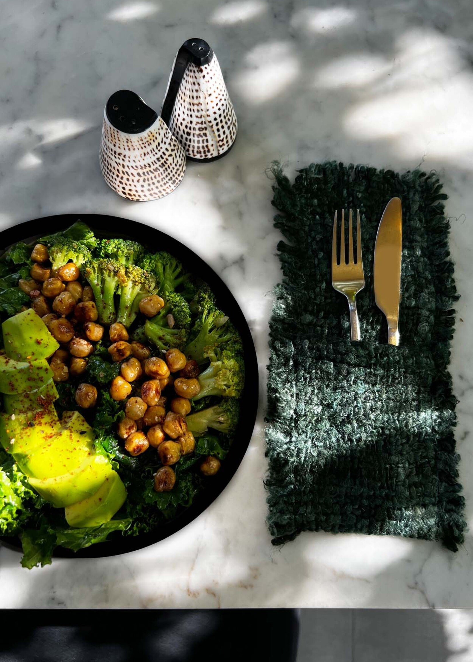 Bazar Bizar Antwerp The Oh My Gee Cutlery Holder - Forest Green