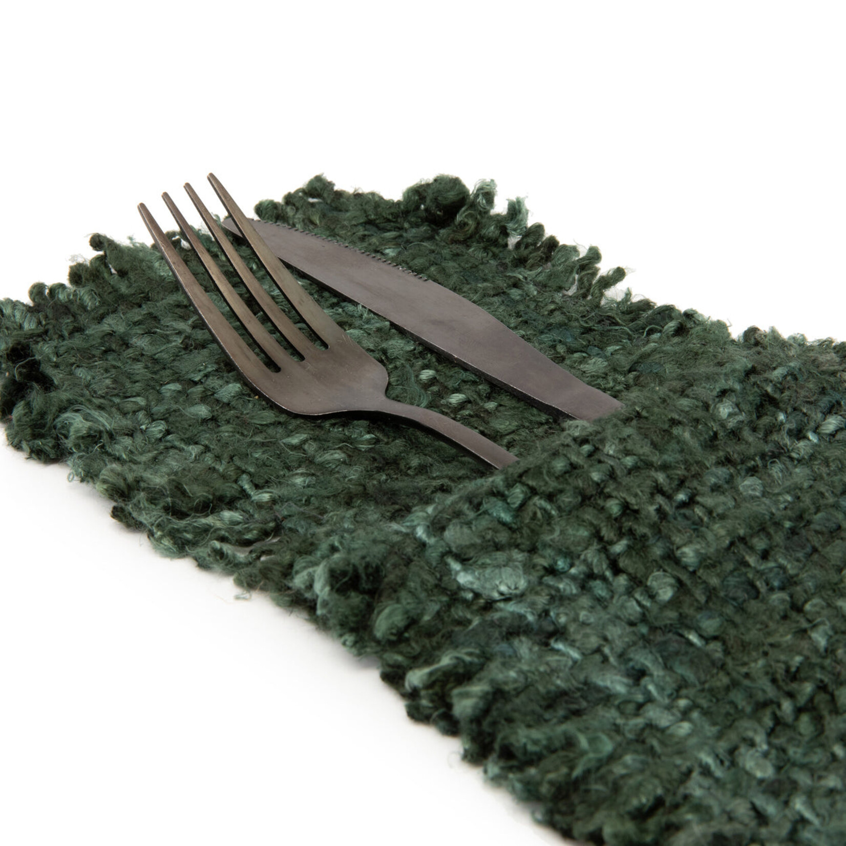 Bazar Bizar Antwerp The Oh My Gee Cutlery Holder - Forest Green