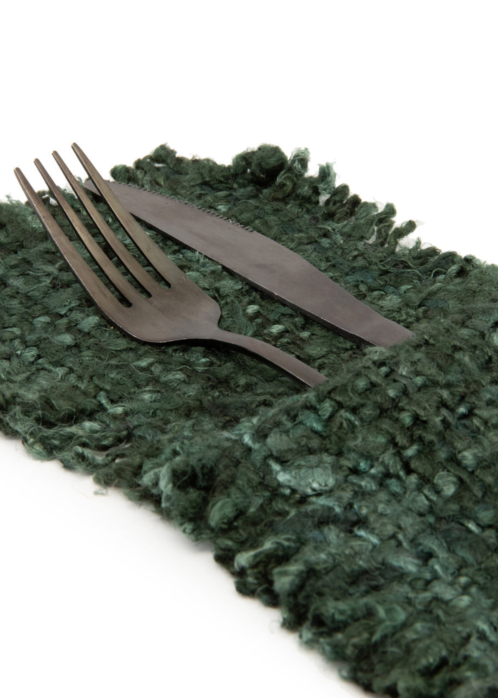 Bazar Bizar Antwerp The Oh My Gee Cutlery Holder - Forest Green