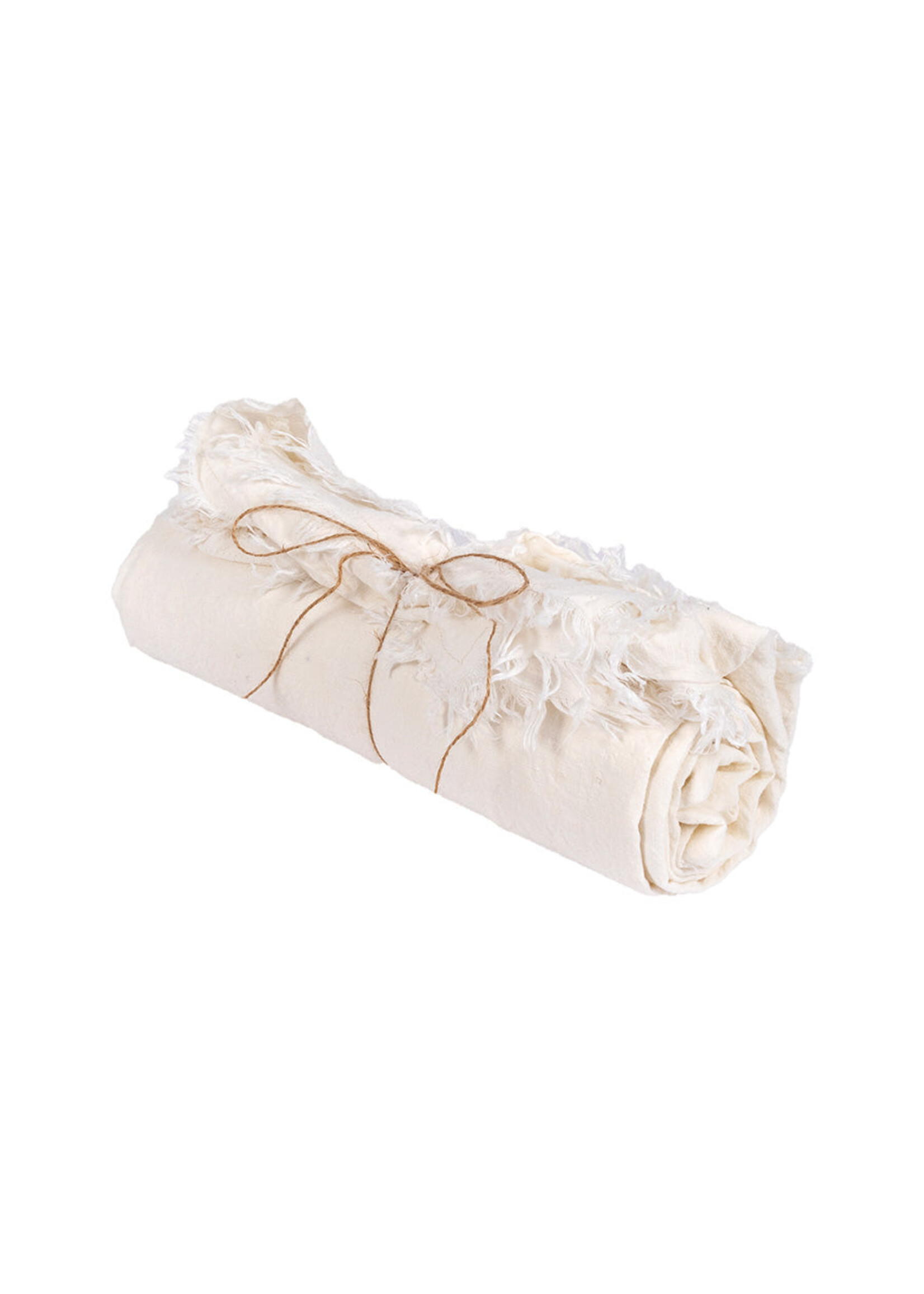Bazar Bizar Antwerp The Linen Tablecloth - White - 180x300