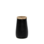 Bazar Bizar Antwerp The Sneaky Vase - Black Natural - S