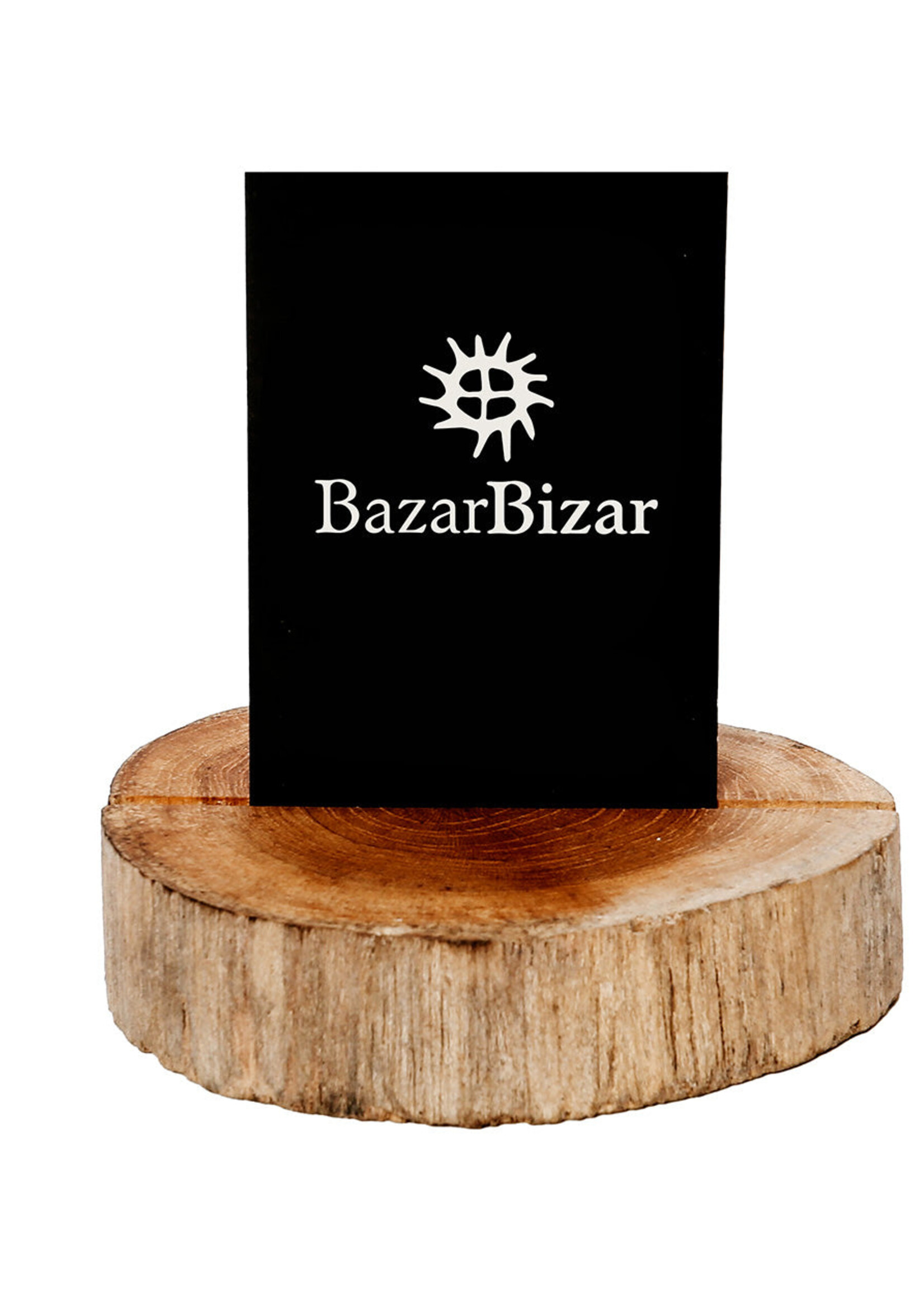 Bazar Bizar Antwerp The Teak Root Card Holder