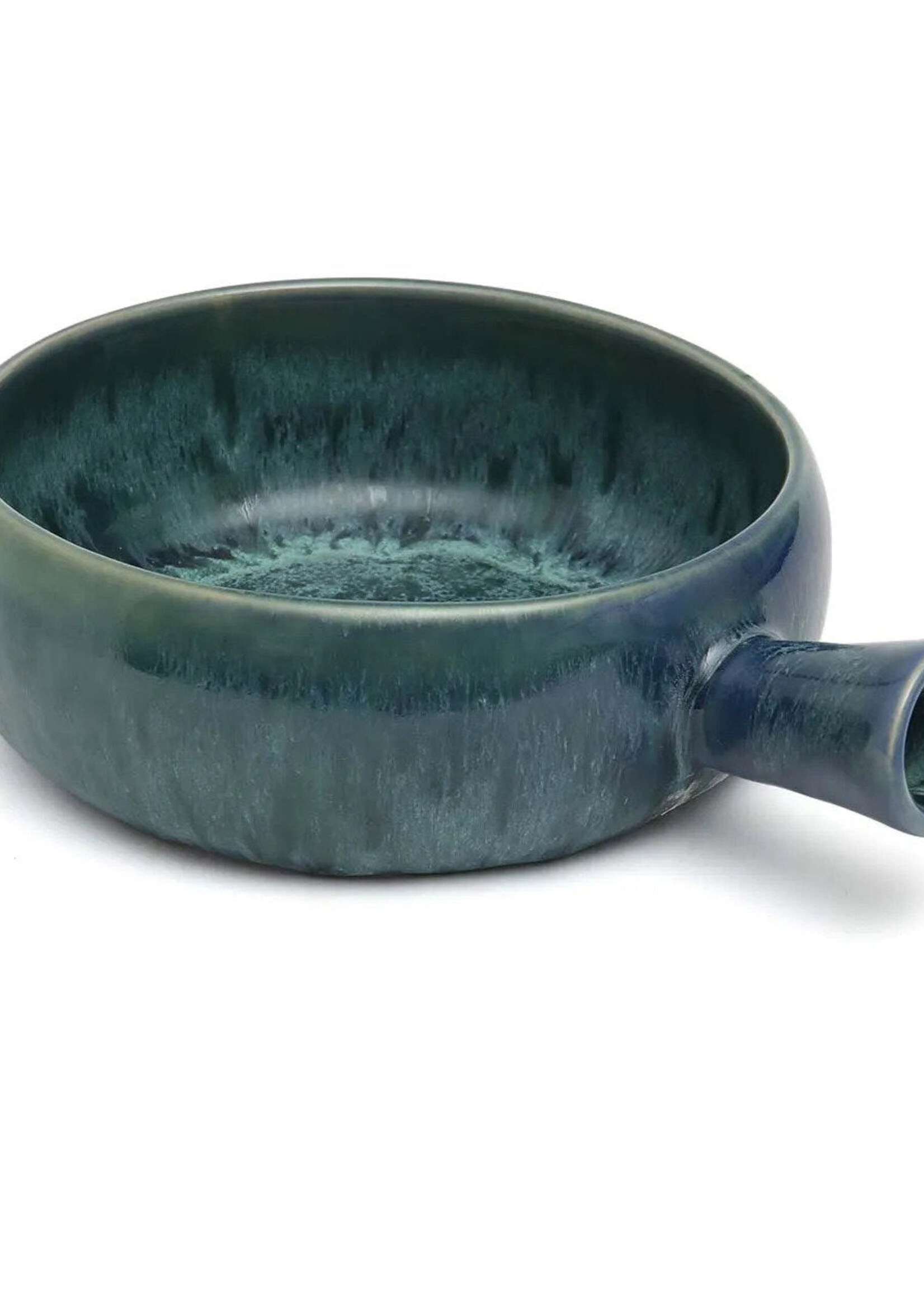 Bazar Bizar Antwerp The Aqua Casserole with Handle