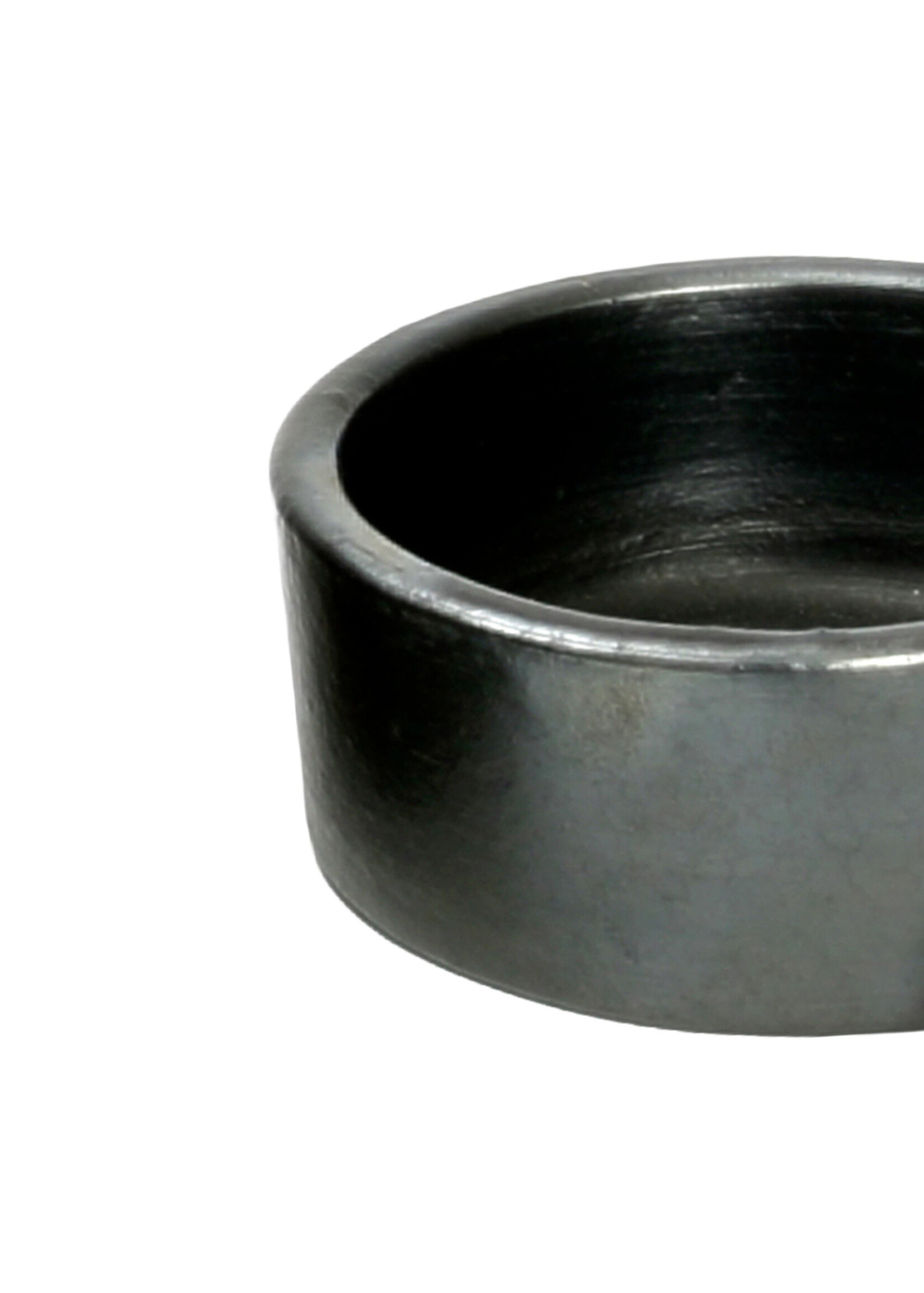 Bazar Bizar Antwerp The Burned Cylinder Dish - Black - S