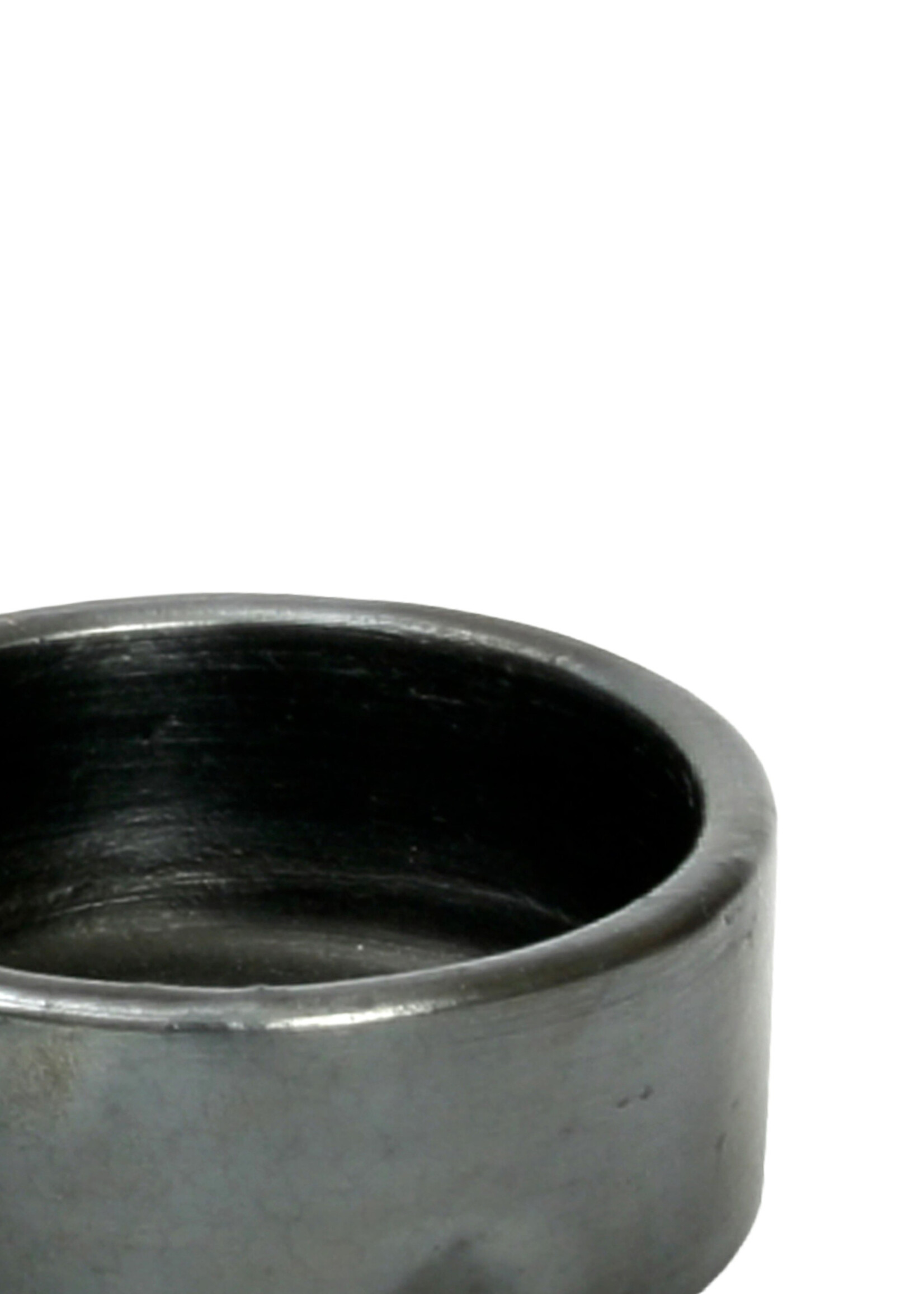 Bazar Bizar Antwerp The Burned Cylinder Dish - Black - S