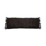 Bazar Bizar Antwerp The Oh My Gee Cushion Cover - Black Navy - 35x100