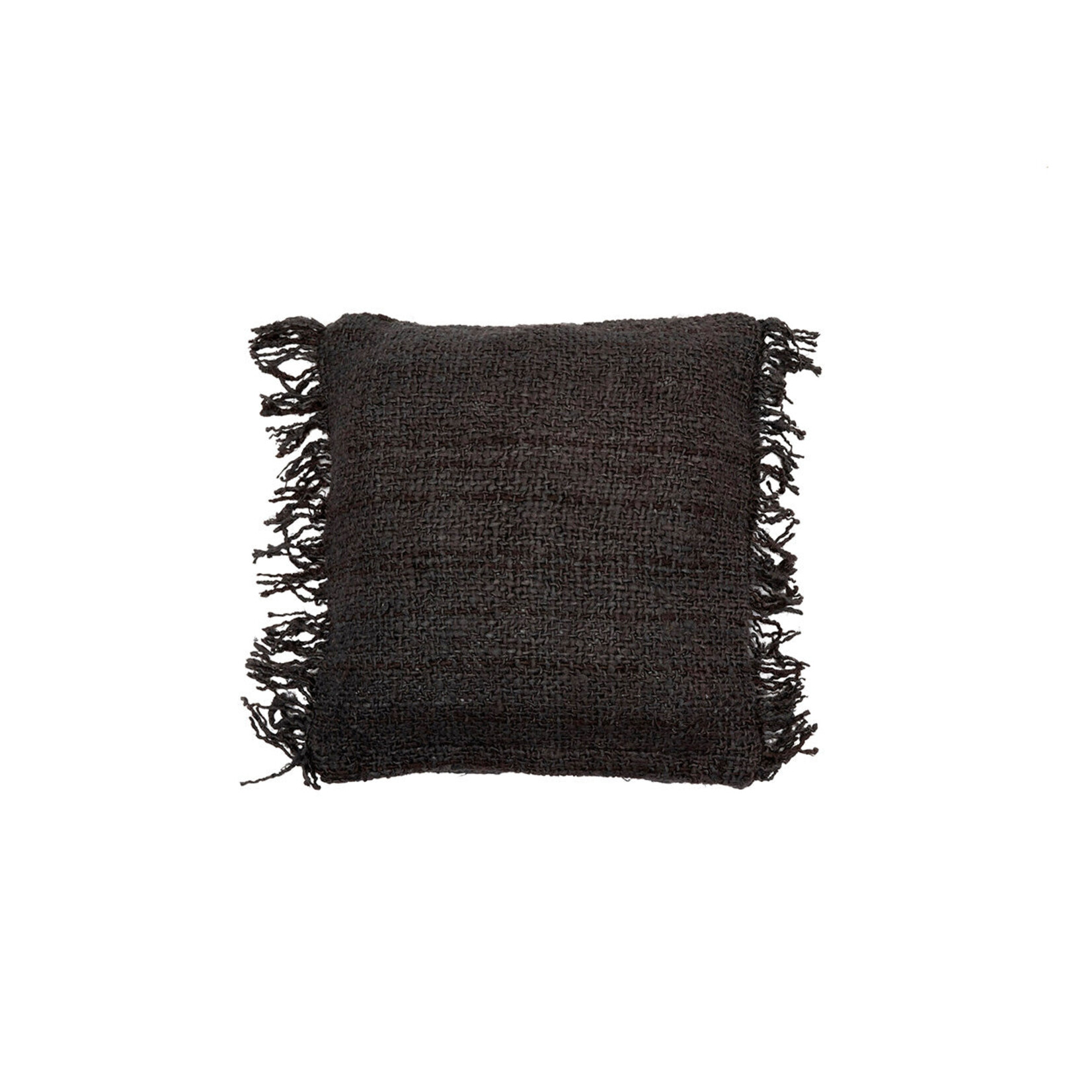 Bazar Bizar Antwerp The Oh My Gee Cushion Cover - Black Navy - 40x40