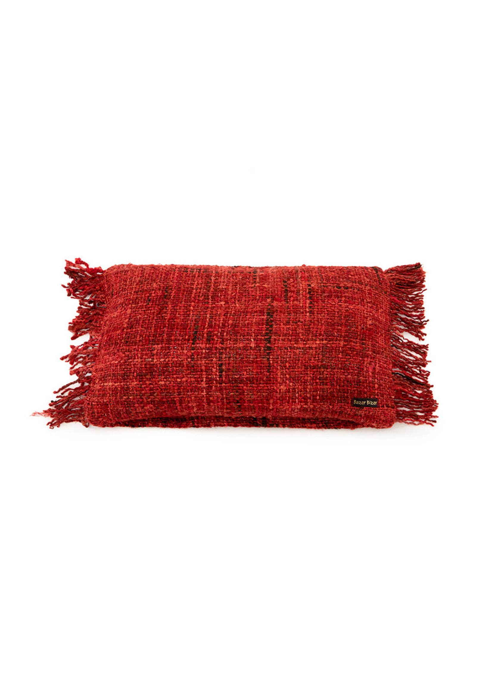 Bazar Bizar Antwerp The Oh My Gee Cushion Cover - Cherry Red - 30x50
