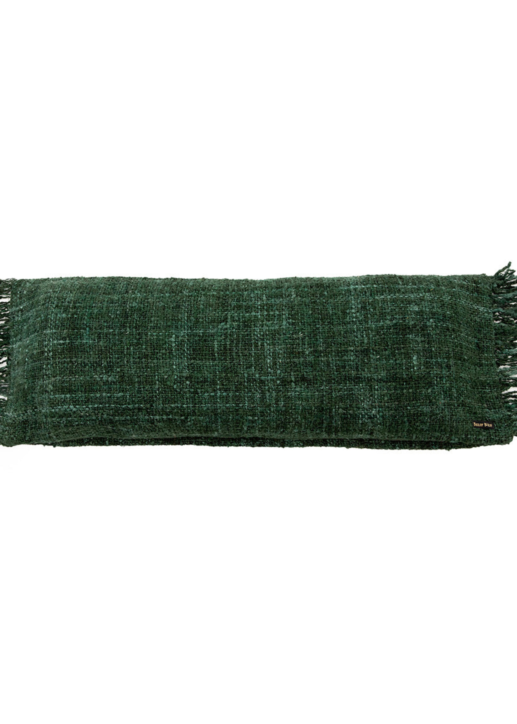 Bazar Bizar Antwerp The Oh My Gee Cushion Cover - Forest Green - 35x100
