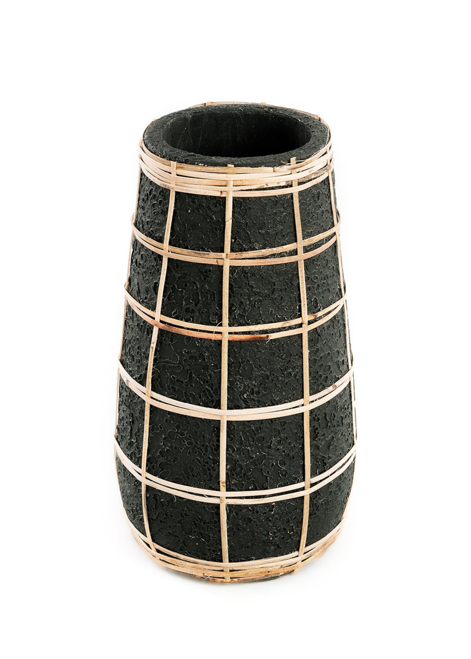 Bazar Bizar Antwerp The Cutie Vase - Black Natural - M
