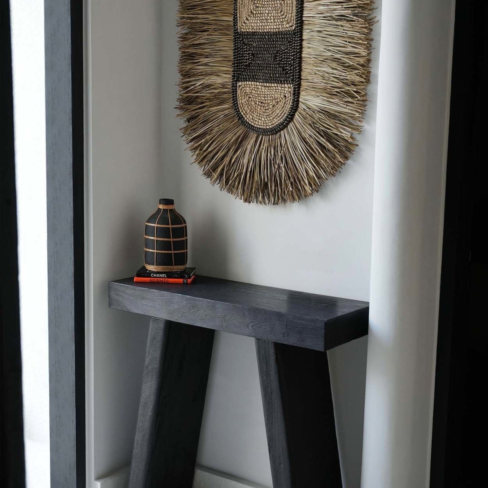 Bazar Bizar Antwerp The Whoopy Vase - Black Natural - M