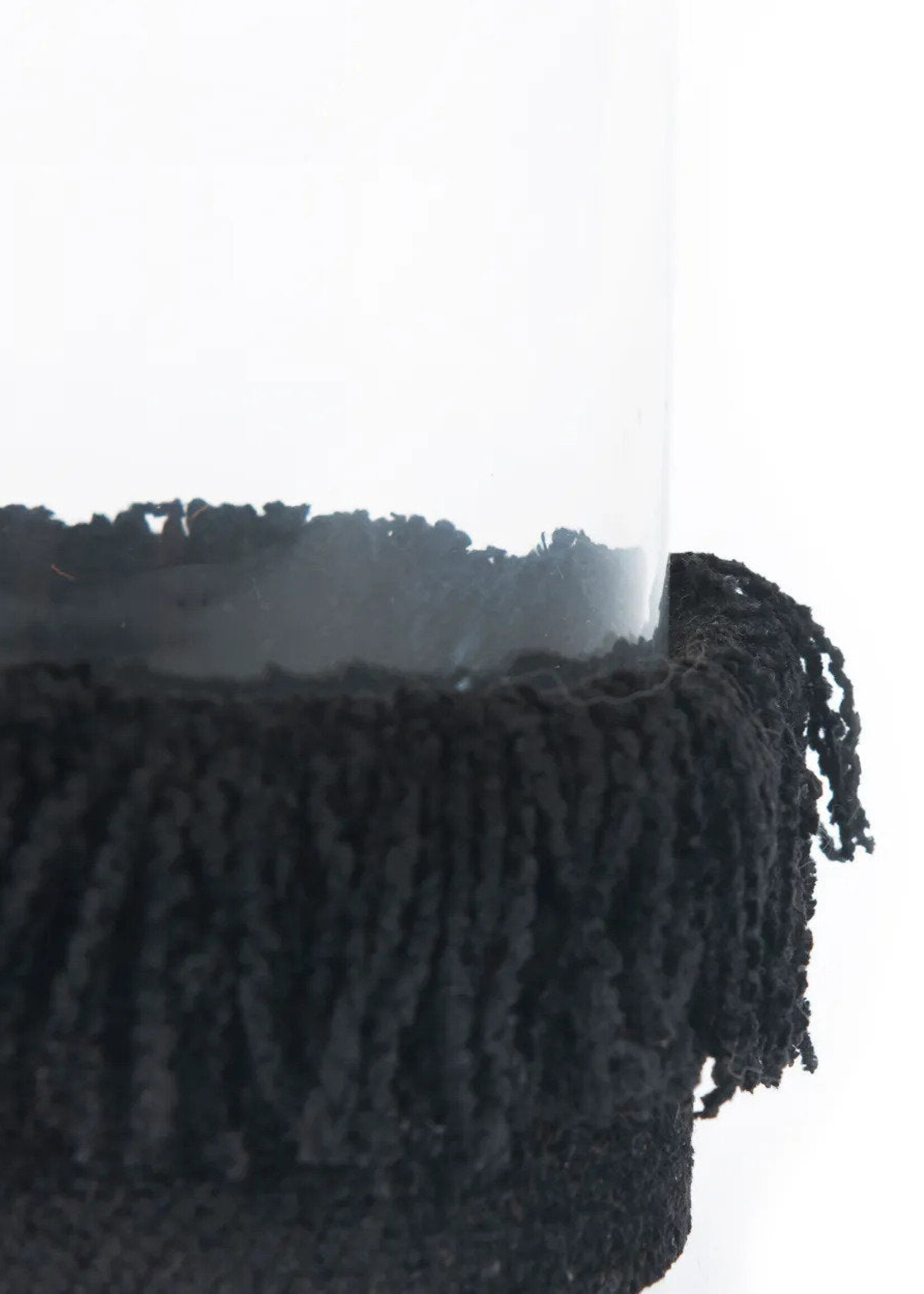 Bazar Bizar Antwerp The Oh My Gee Candle Holder - Black Velvet - S