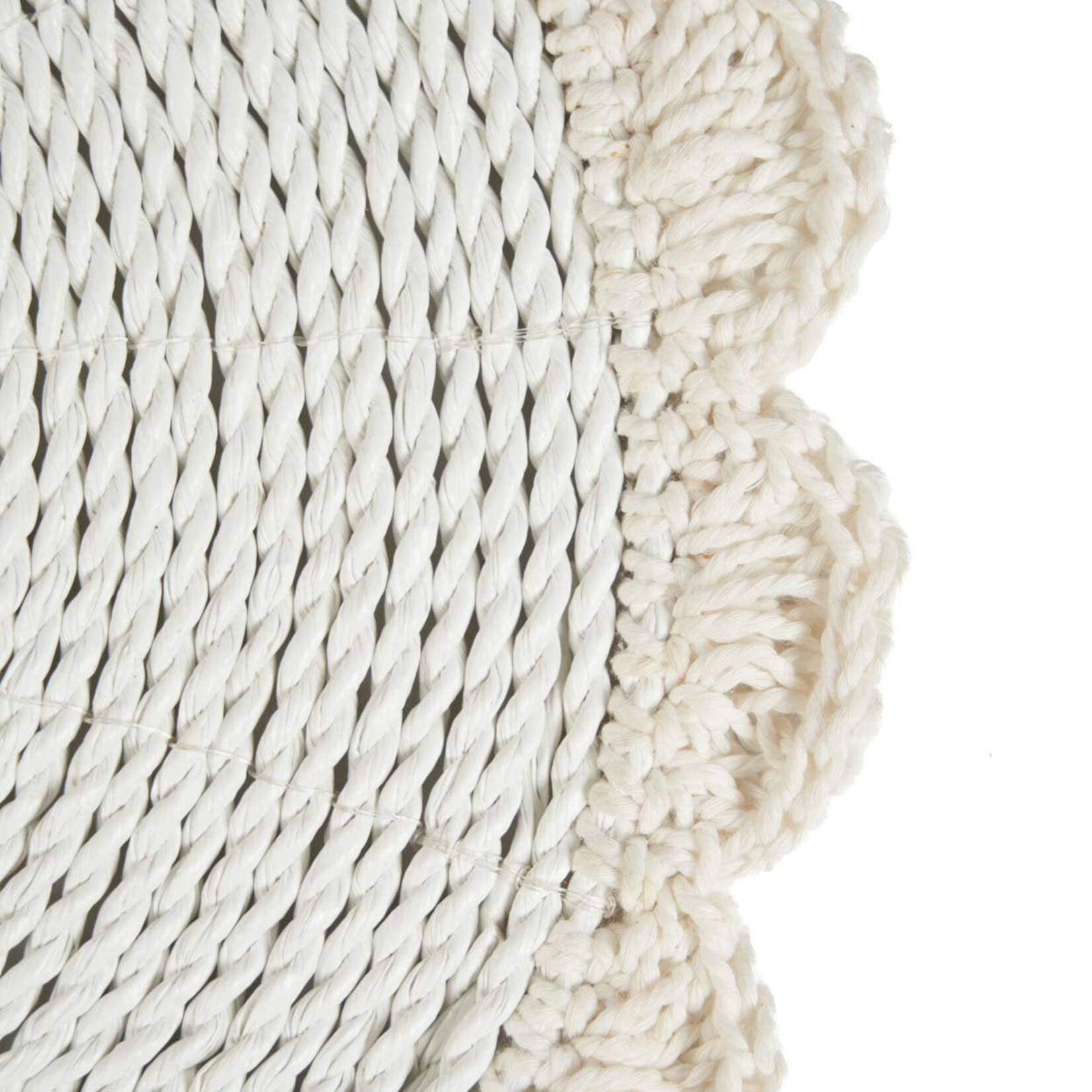 Bazar Bizar Antwerp The Macrame Marriage Placemat - Natural