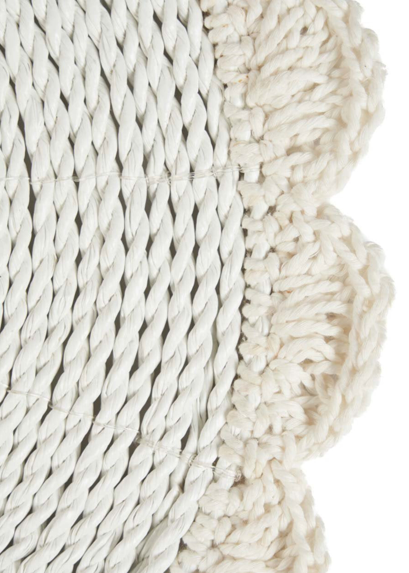 Bazar Bizar Antwerp The Macrame Marriage Placemat - Natural