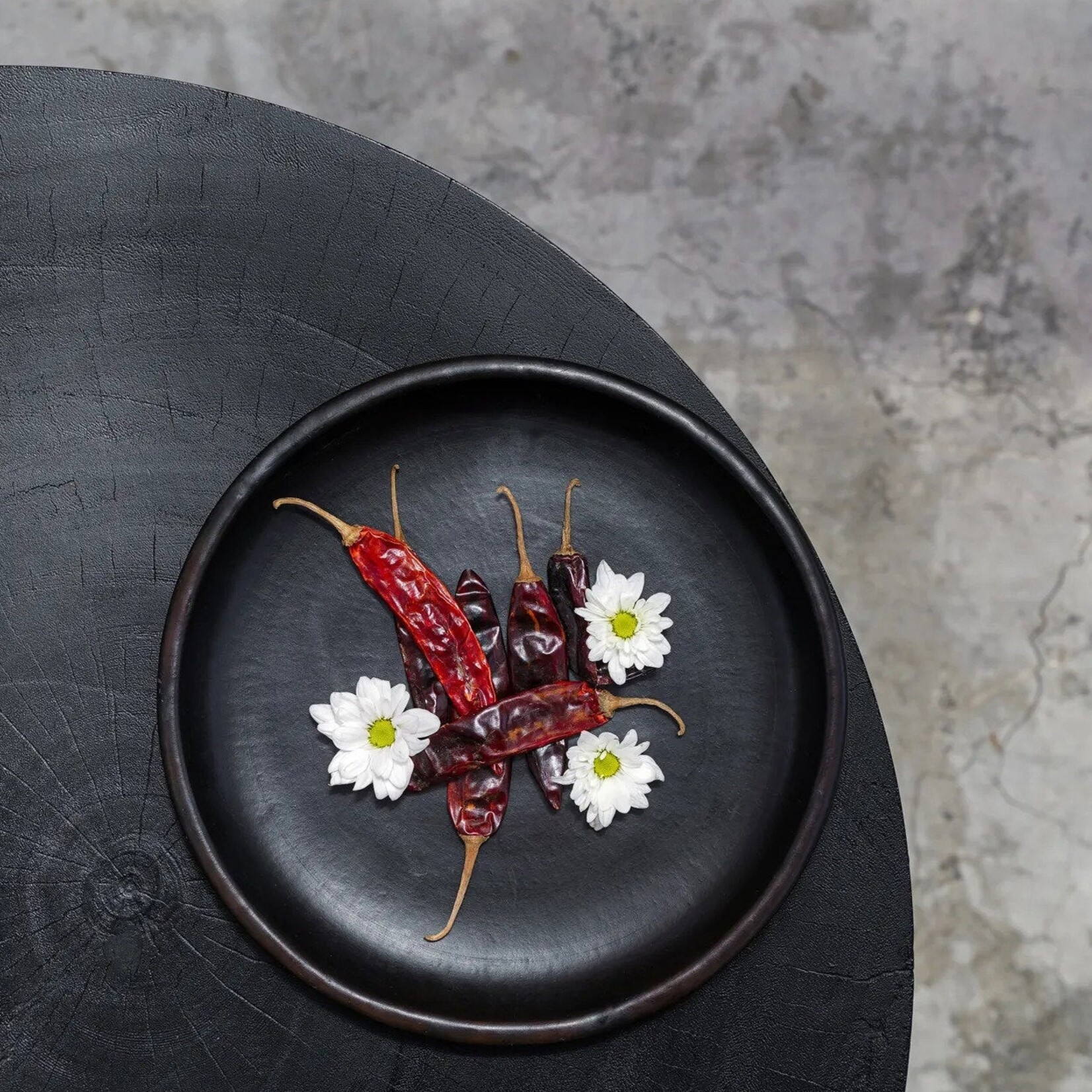 Bazar Bizar Antwerp The Burned Classic Plate - Black - M