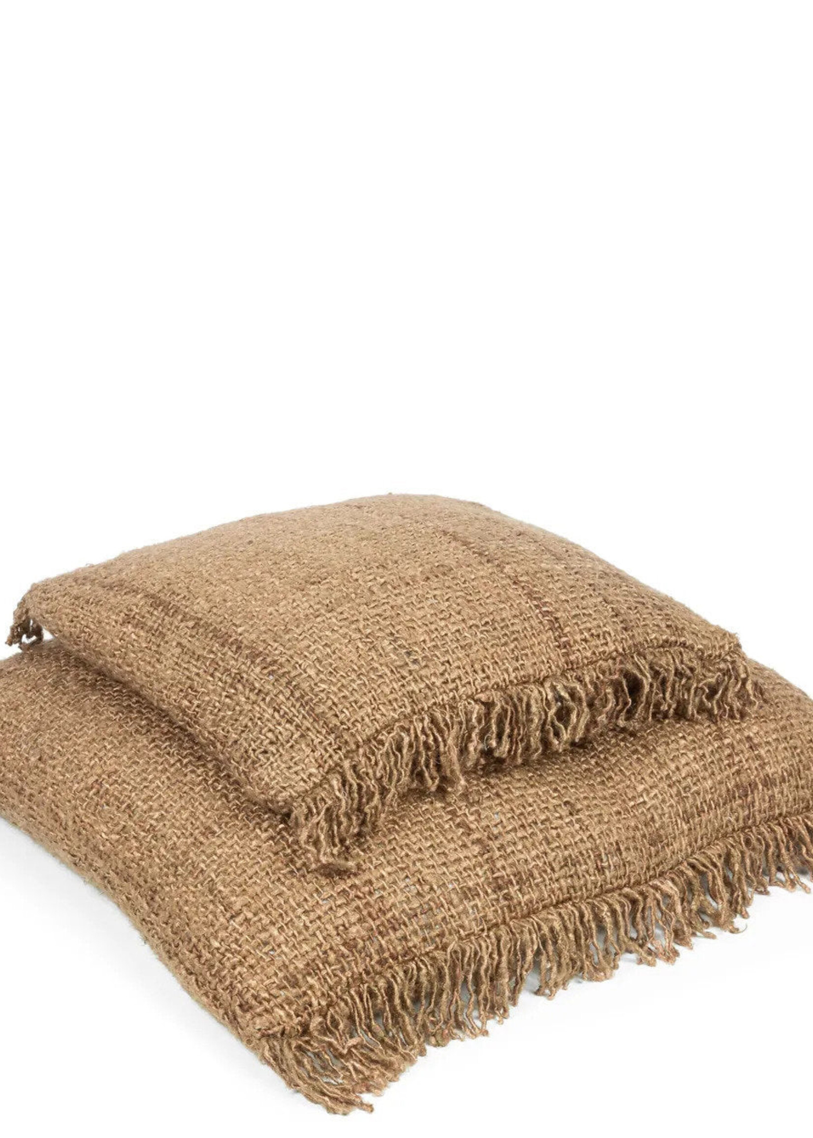 Bazar Bizar Antwerp The Oh My Gee Cushion Cover - Brown - 60x60