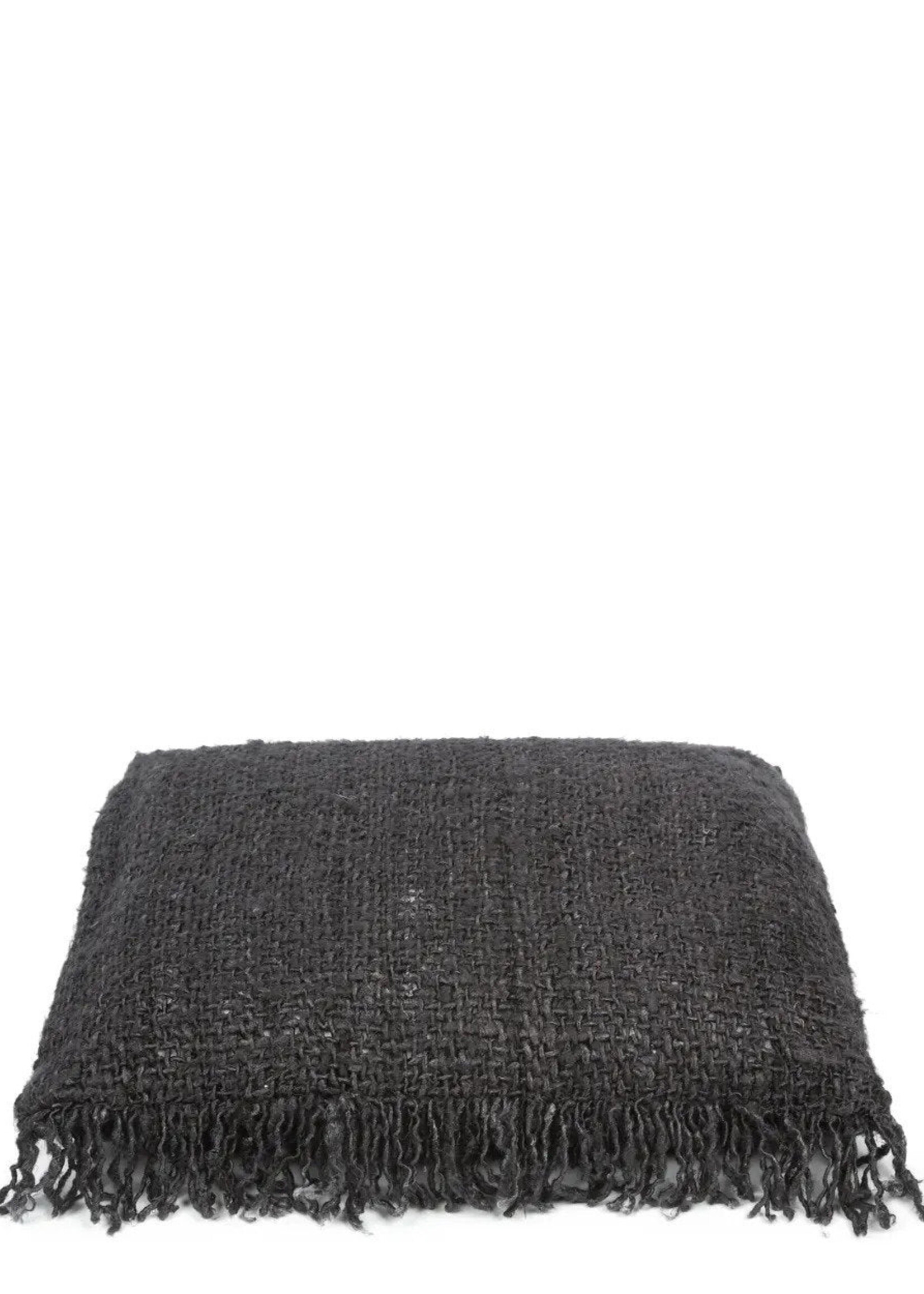 Bazar Bizar Antwerp The Oh My Gee Cushion Cover - Black Navy - 40x40