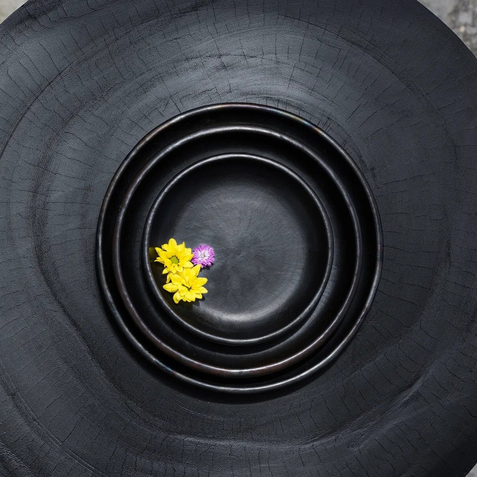 Bazar Bizar Antwerp The Burned Classic Plate - Black - M