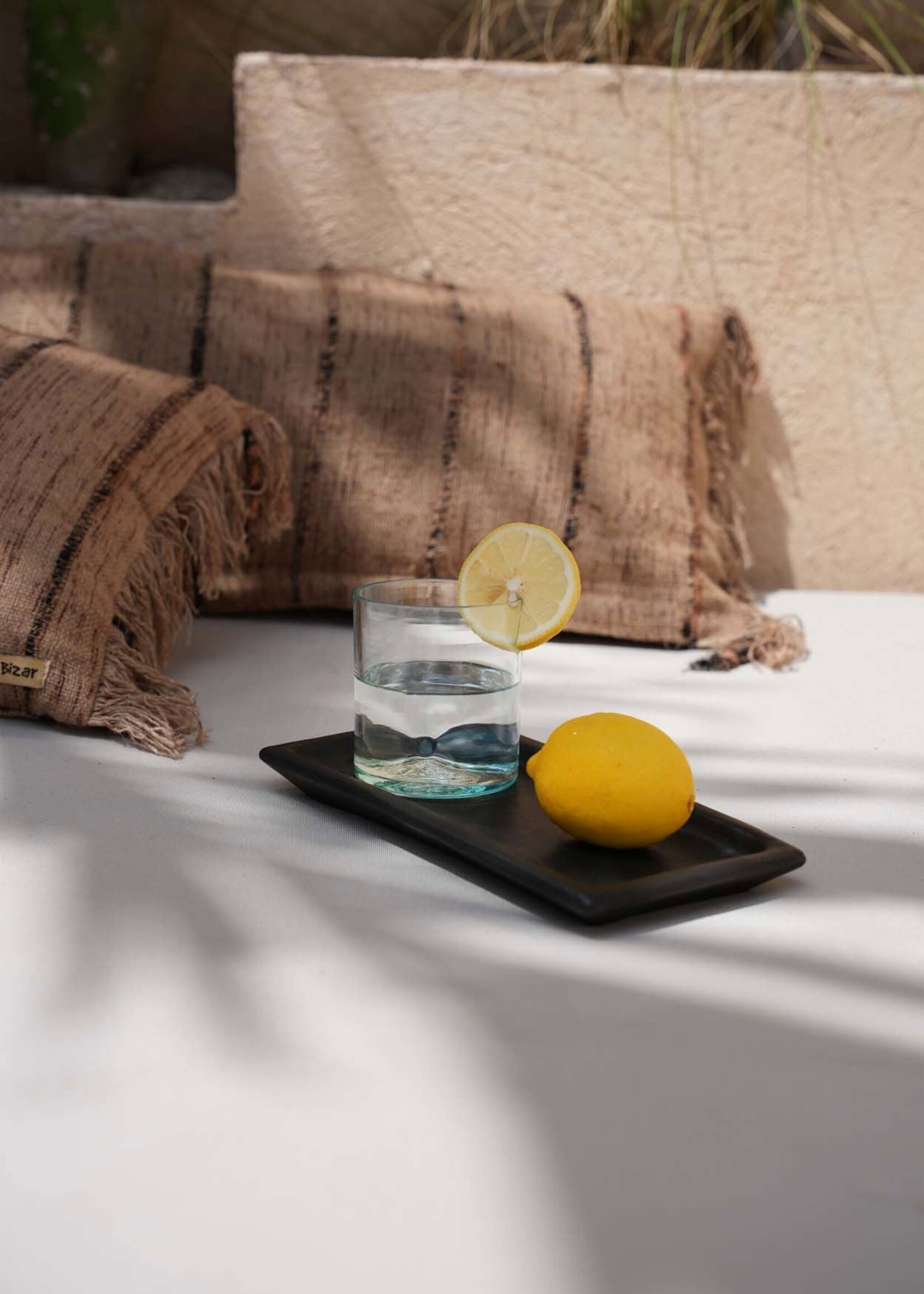 Bazar Bizar Antwerp The Burned Sushi Plate - Black - M