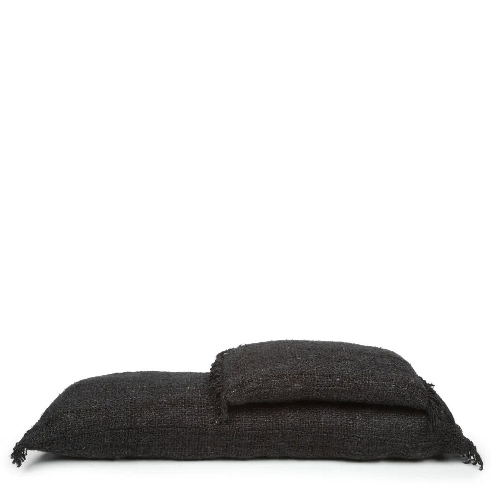 Bazar Bizar Antwerp The Oh My Gee Cushion Cover - Black Navy - 35x100