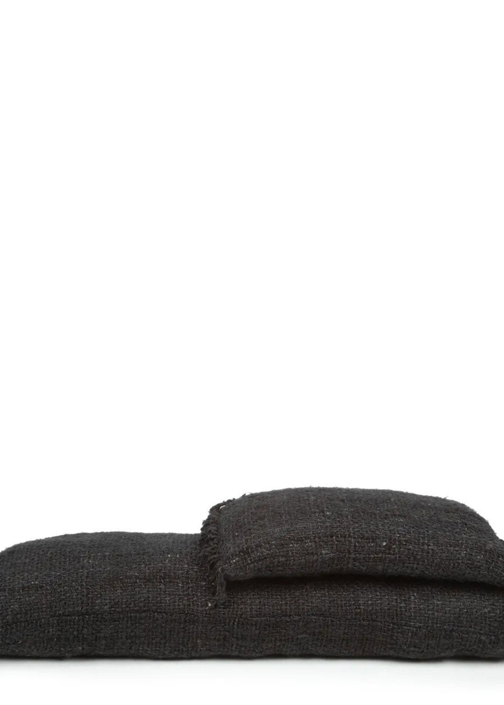 Bazar Bizar Antwerp The Oh My Gee Cushion Cover - Black Navy - 35x100