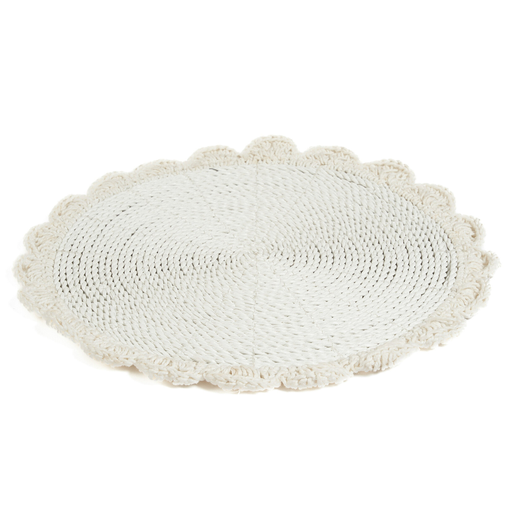 Bazar Bizar Antwerp The Macrame Marriage Placemat - Natural